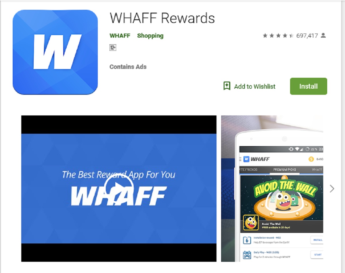 WHAFF Rewards App Review Legit or Scam 9 to 5